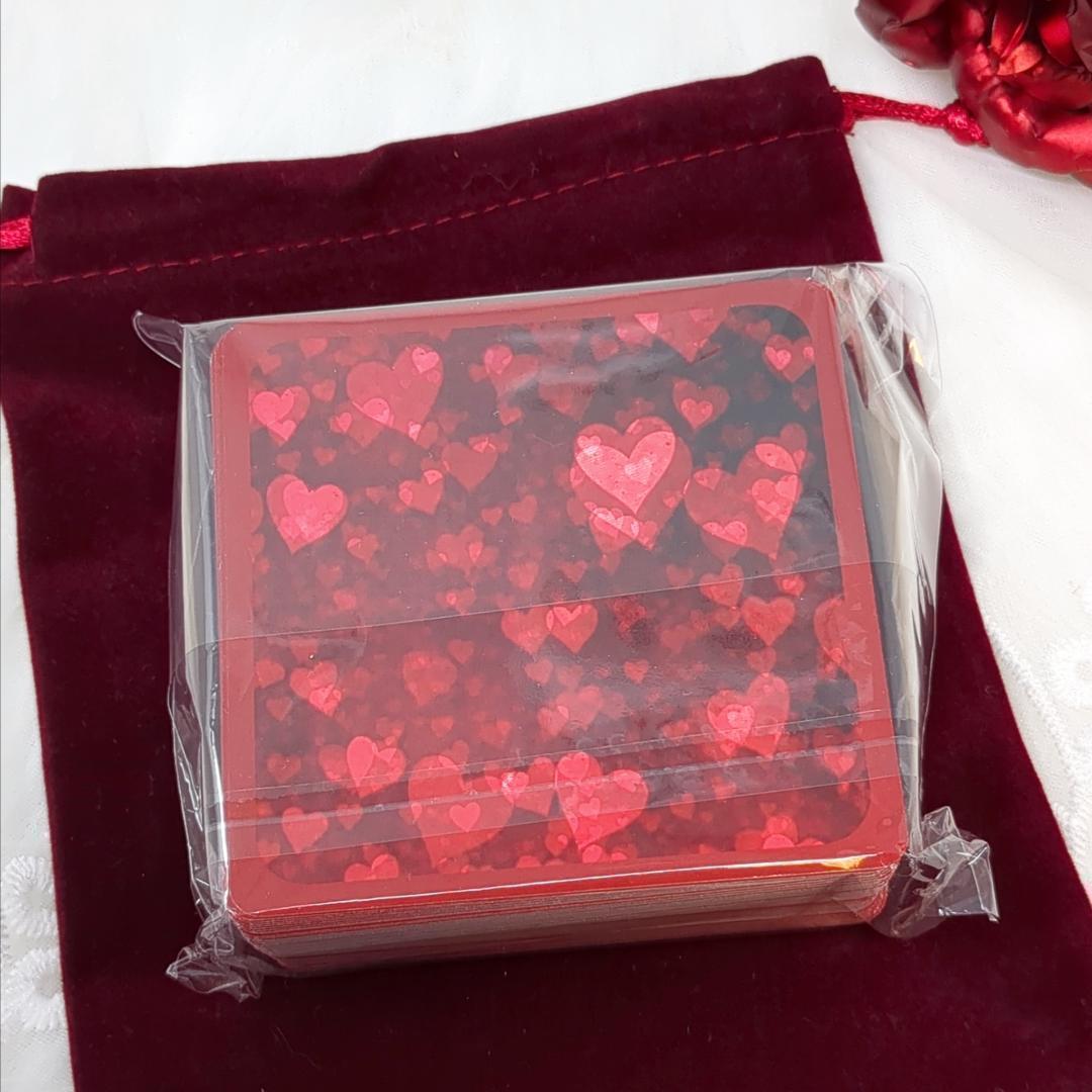 正規品希少デッキ✨珍しいスクエア型✨ハートタロットカード Heart tarot