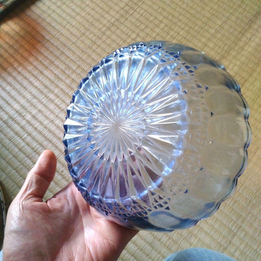 ガラス細工、さらに、器、カットガラス、切子グラス、菓子沙羅、食器