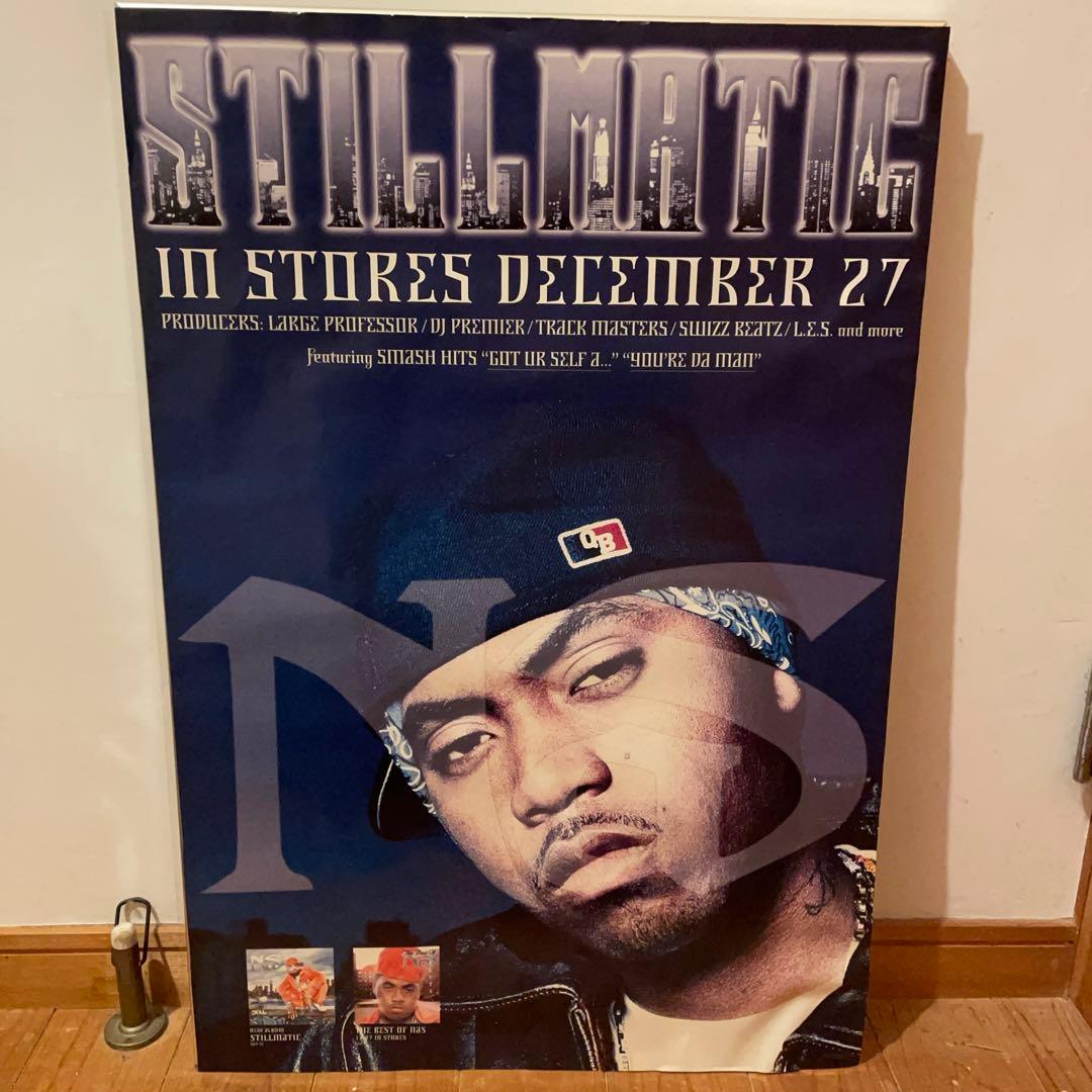 NAS Stillmatic ポスター 当時物 hiphop rap 90s