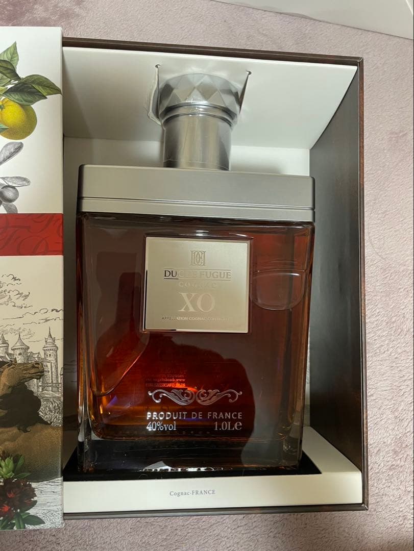 フランス産コニャック DUC DE FUGUE XO ヘリテージ 1L箱付き