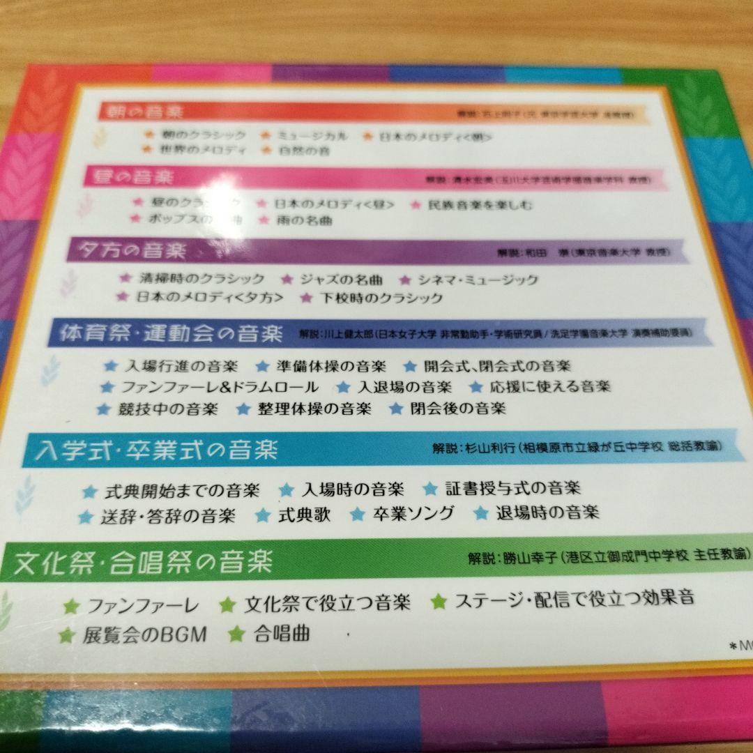 中学校 行事・放送用音楽集 CD12枚組 新品　未使用　未開封