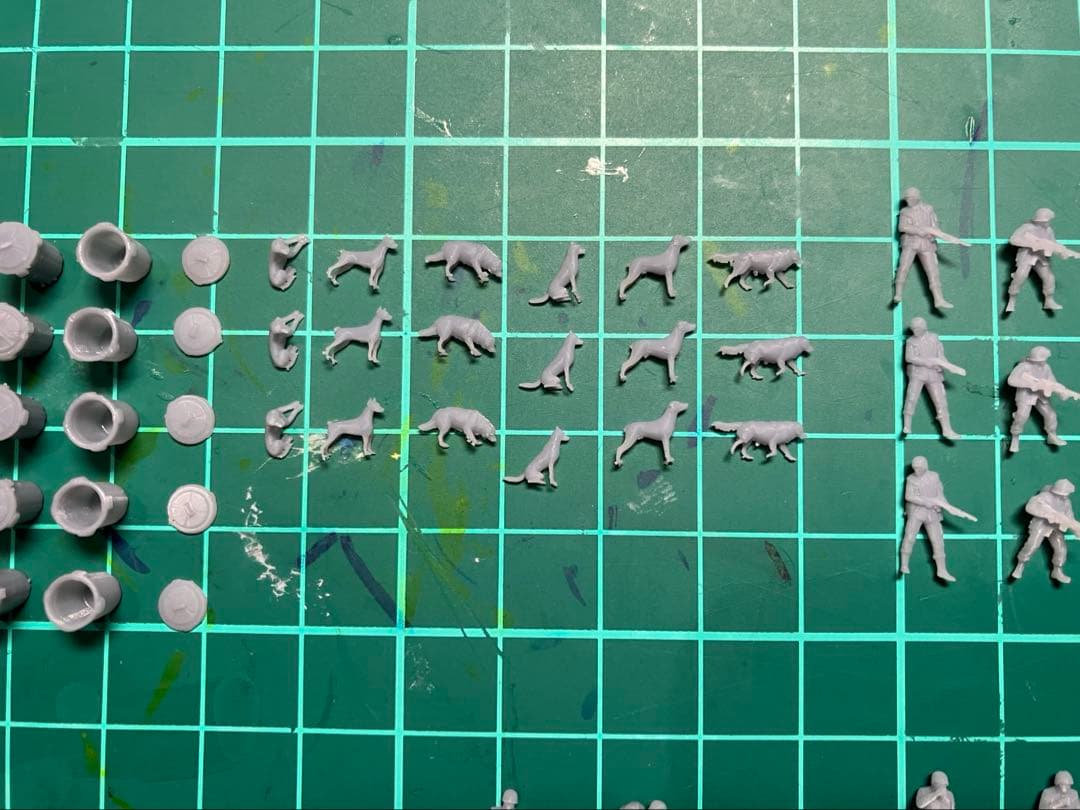 兵士、小物　95個