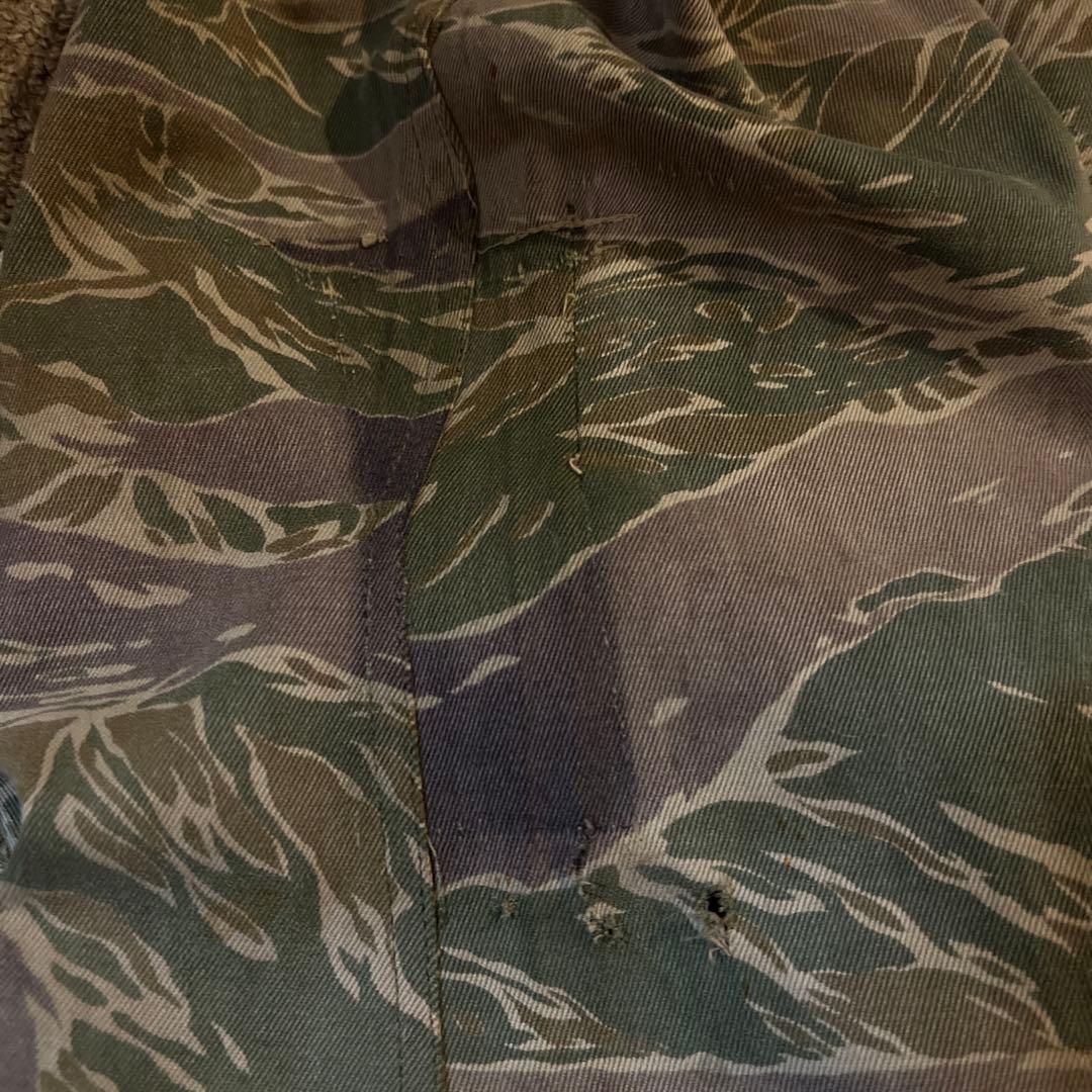 60S 鬼フェード　実物　タイガーストライプ　タイガーカモ　ベトナム戦