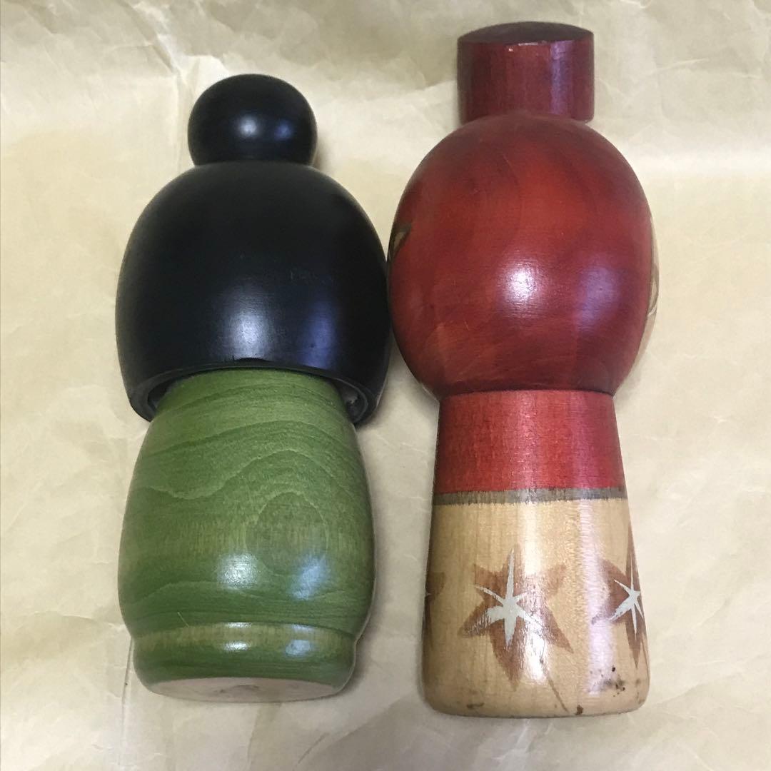 だるま　こけしセット民芸品　置物　日本　人形伝統工芸品インテリア こけし だるま