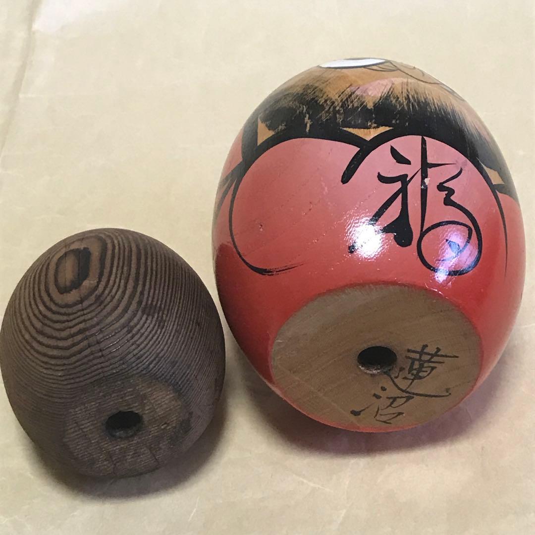 だるま　こけしセット民芸品　置物　日本　人形伝統工芸品インテリア こけし だるま