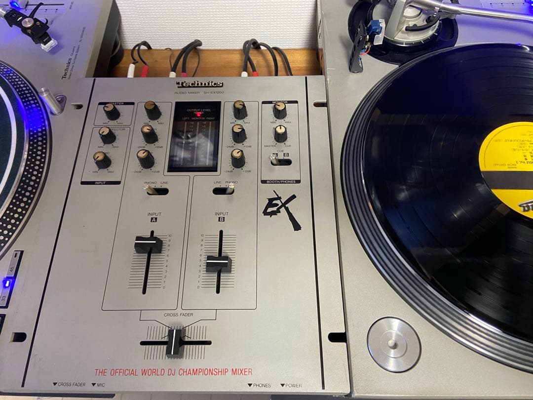整備済み美品　Technics sh-ex1200DJミキサー