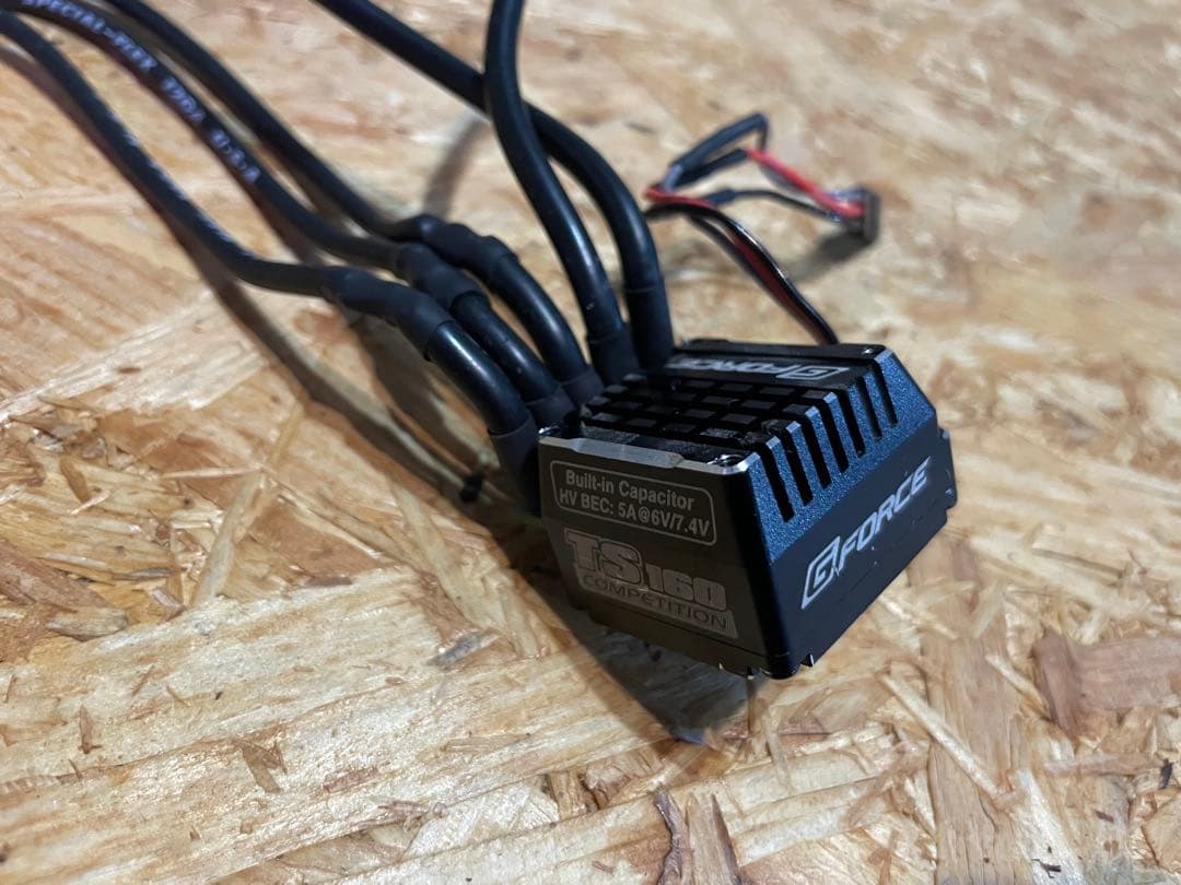 G-force ts160A 高性能esc アンプ　プログラマーセット　ラジコン