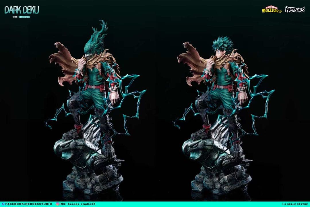 緑谷出久　デク　フィギュア　僕のヒーローアカデミア　ガレージキット