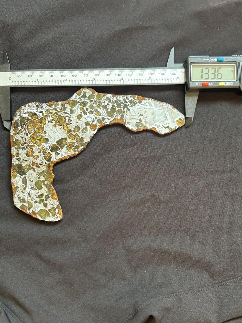 セイムチャン・パラサイト隕石119.00gロシア産クレッシェンド型