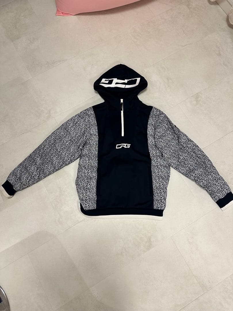 CPGゴルフウェア/ハイブリッドハーフジップフーディ