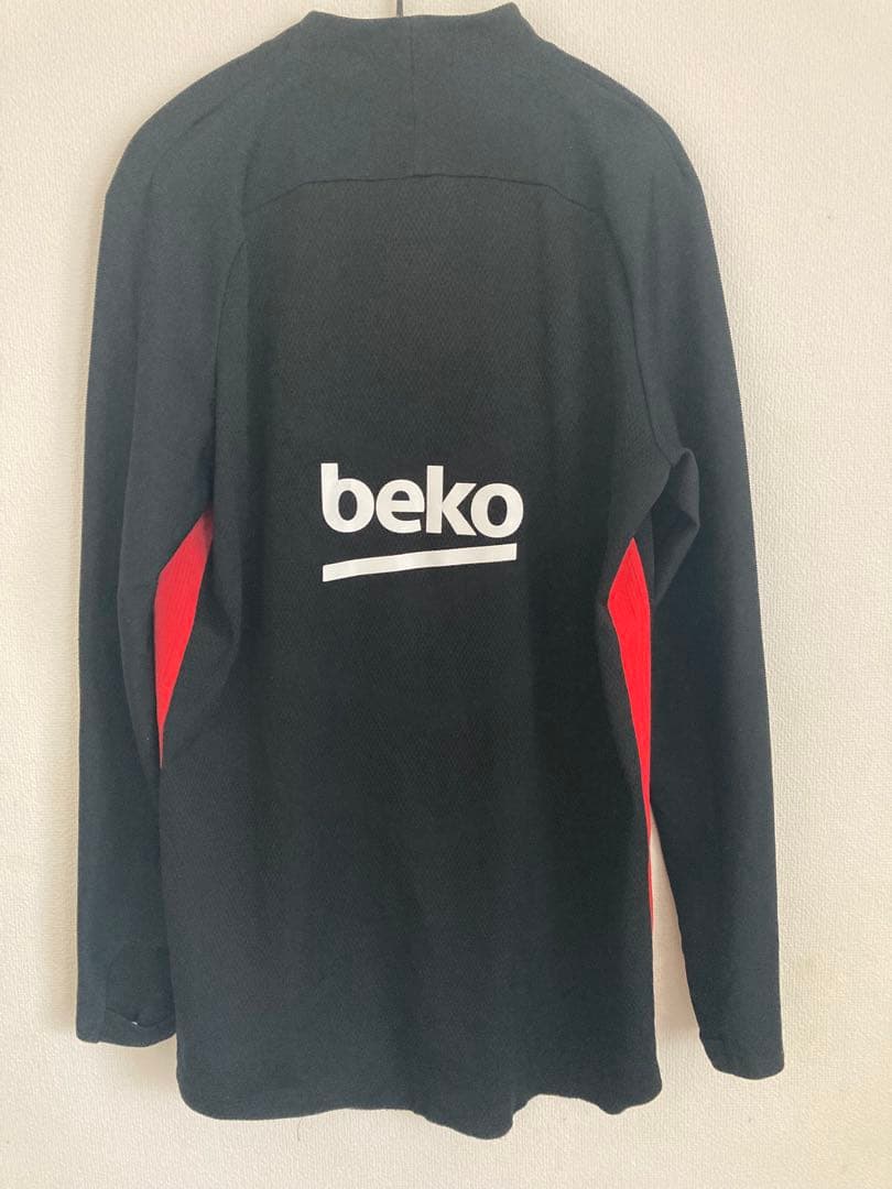 NIKE×FCバルセロナ 上下トレーニングウェア M／L ハーフジップ ジャージ