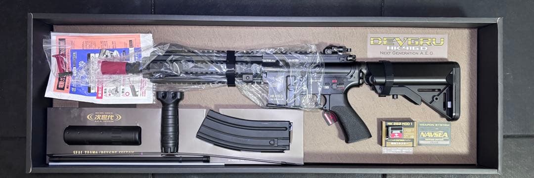 東京マルイ DEVGRU HK 416 D 付属品多数