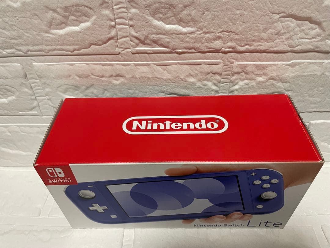 【ジャンク品】Nintendo Switch Lite(ブルー)本体+箱付