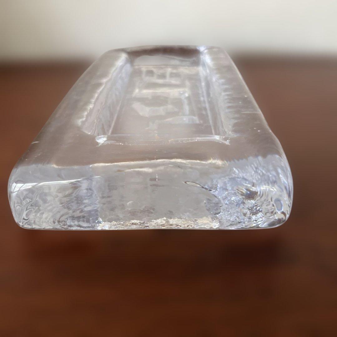 エリックホグラン　Erik Hoglund BODA社　ガラスアート　灰皿？