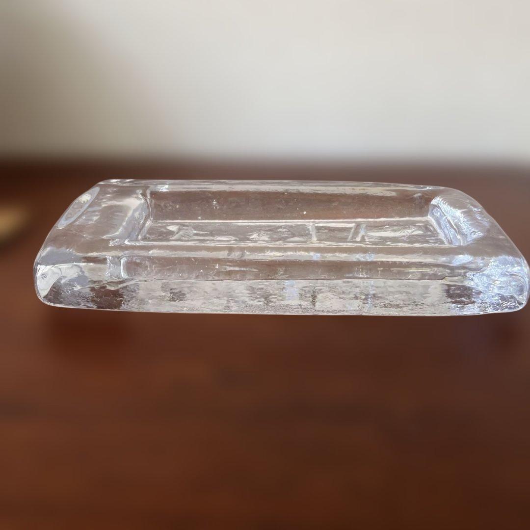 エリックホグラン　Erik Hoglund BODA社　ガラスアート　灰皿？