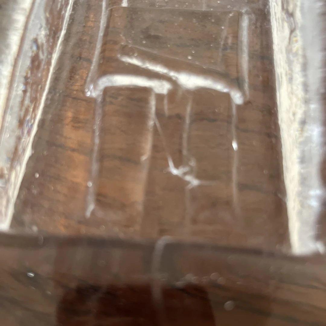 エリックホグラン　Erik Hoglund BODA社　ガラスアート　灰皿？