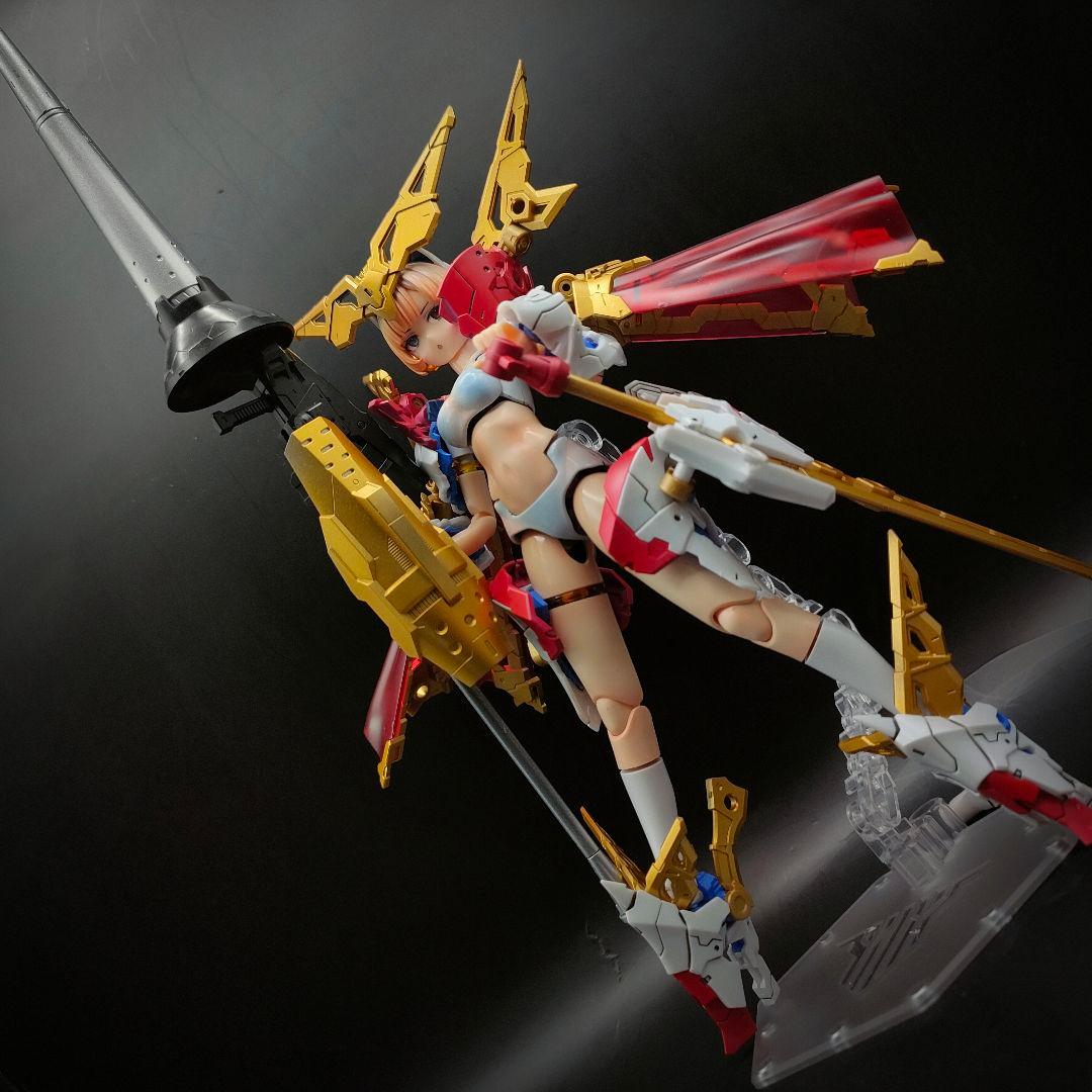 メガミデバイス　BUSTER DOLL パラディン　ナイトスピア　塗装完成品