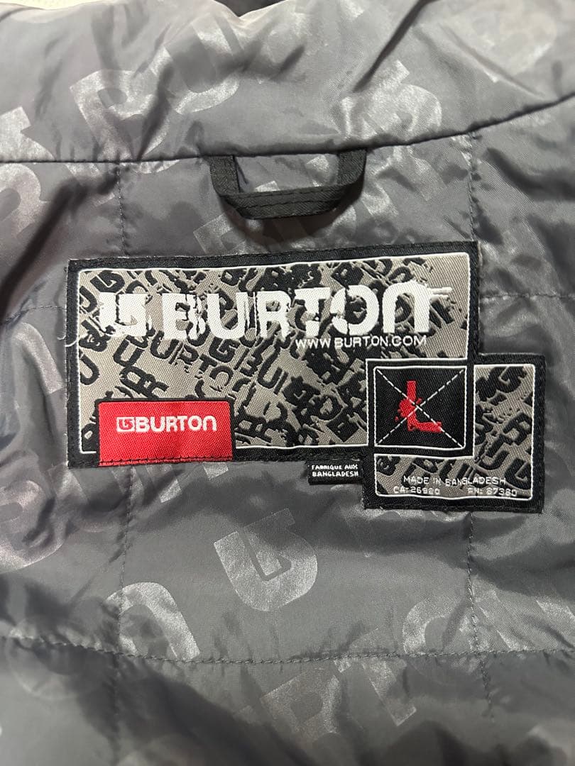 BURTON スノーボードジャケット ブラック サイズ表記:L ※値下げしました
