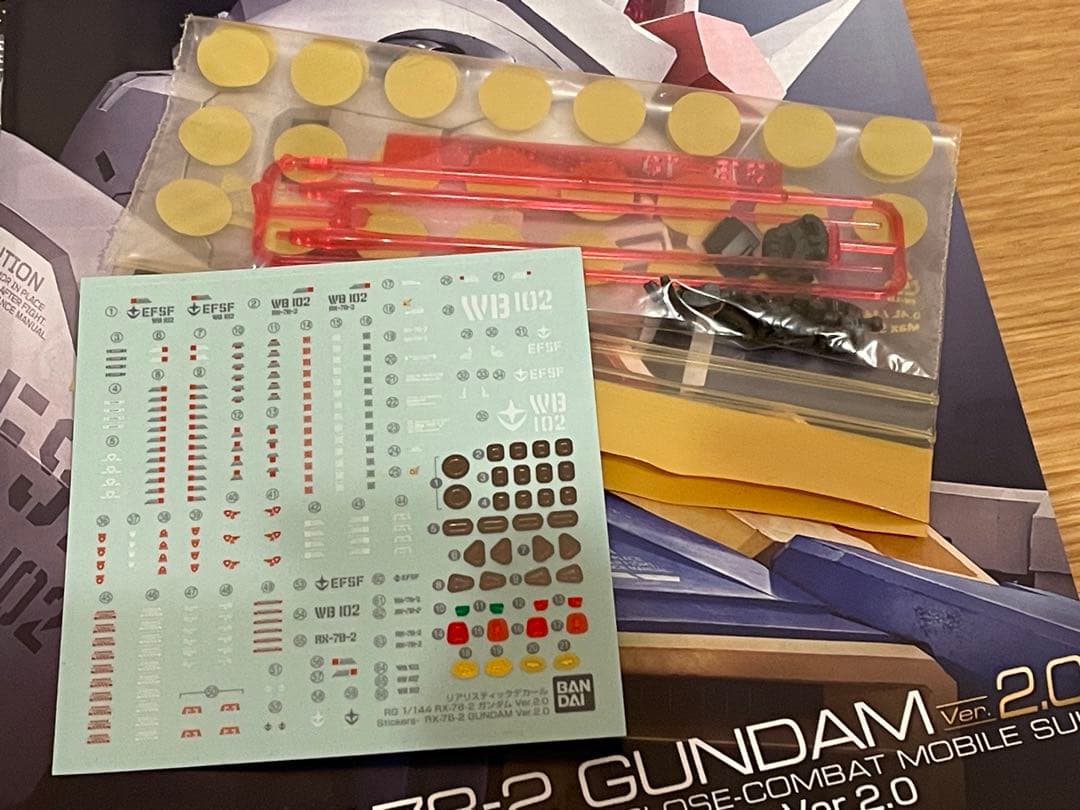 RG ガンダム 2.0 G-3 組立済み　一部塗装 ２体セット