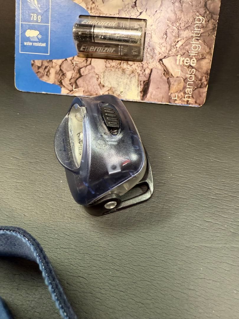 ペルツ　PETZL ヘッドライト