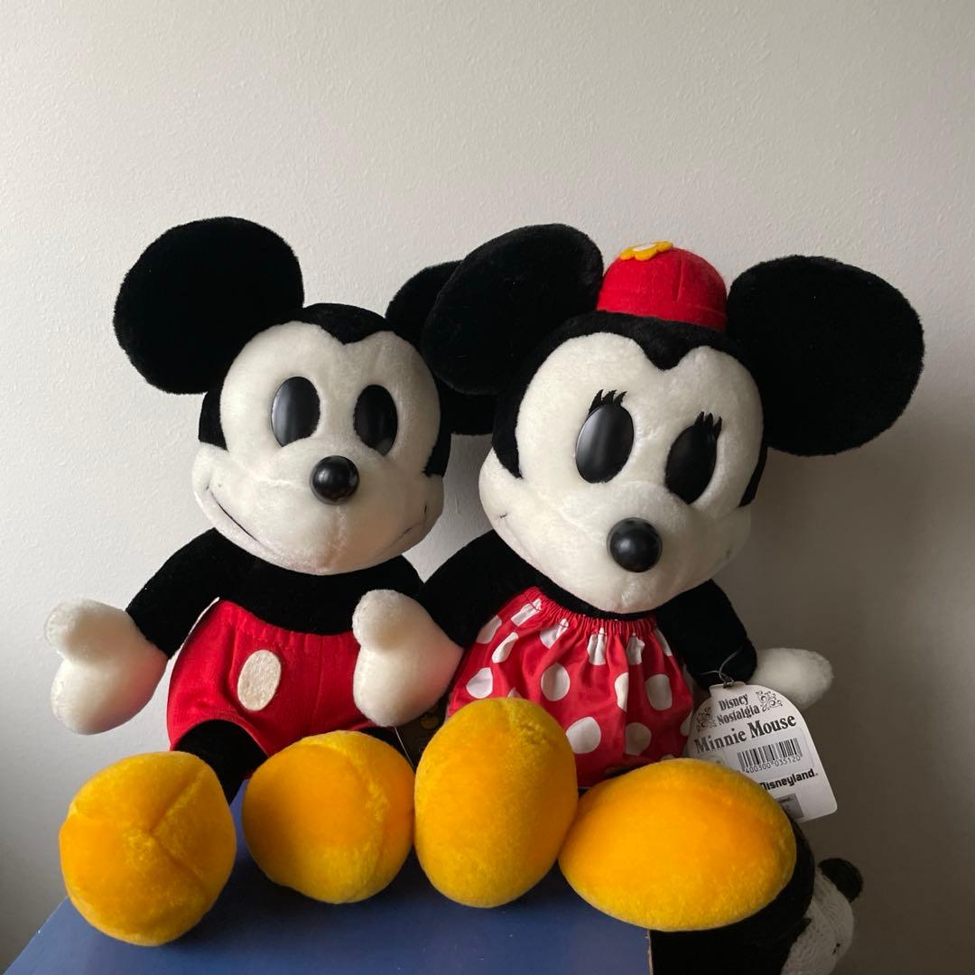 ♡ラブリー【ミッキー&ミニー】 ⭐︎ぬいぐるみ⭐︎レトロ