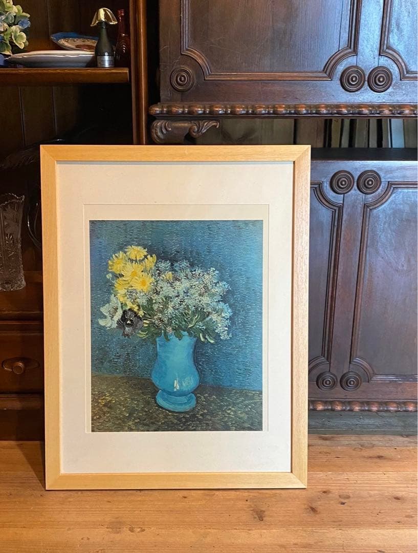 ヴィンセント ヴァン ゴッホ 額縁 インテリア 花の花瓶