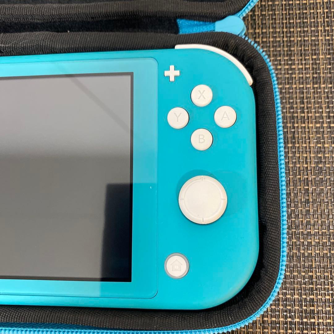 Nintendo Switch Lite ターコイズ　ケース付き