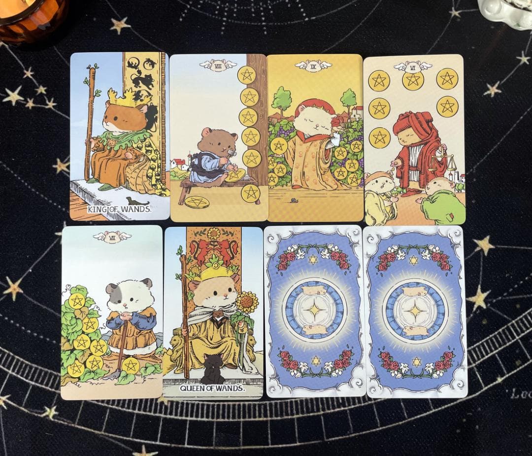 【正規品タロットカード】希少インディーズ✨可愛いハムスタータロット／通常版