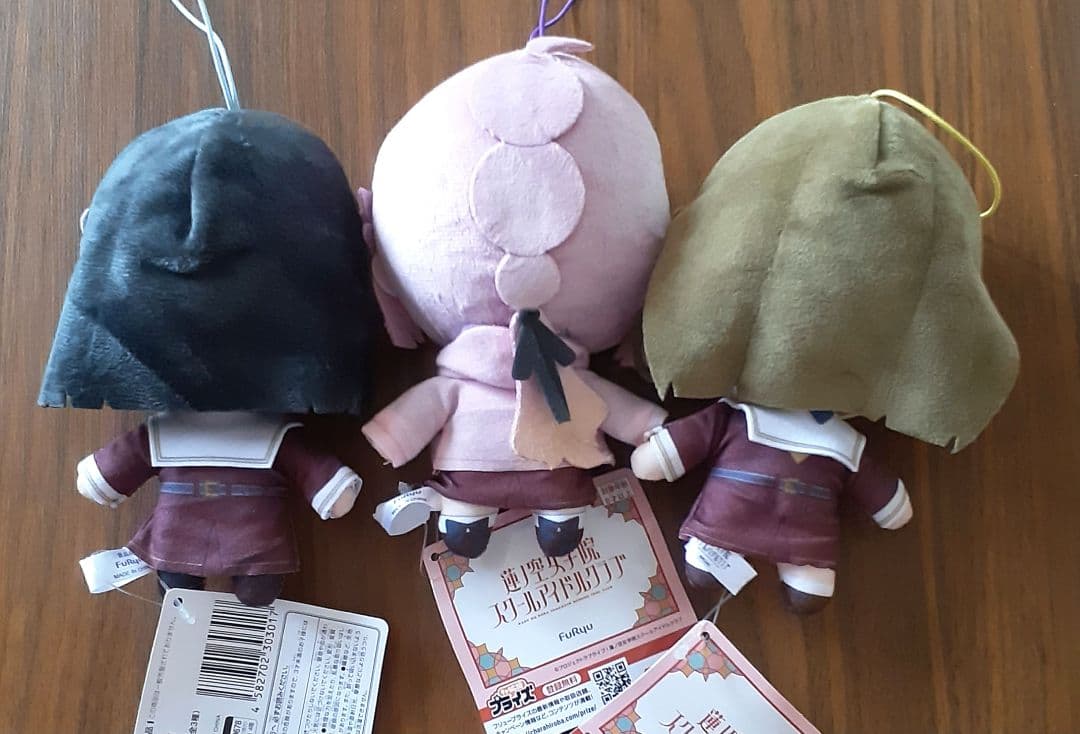 蓮ノ空女学院　きゅるまる ぬいぐるみ　吟子　小鈴　姫芽　全3種セット