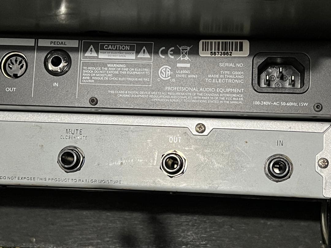 エフェクターラックセット(※詳細必読)