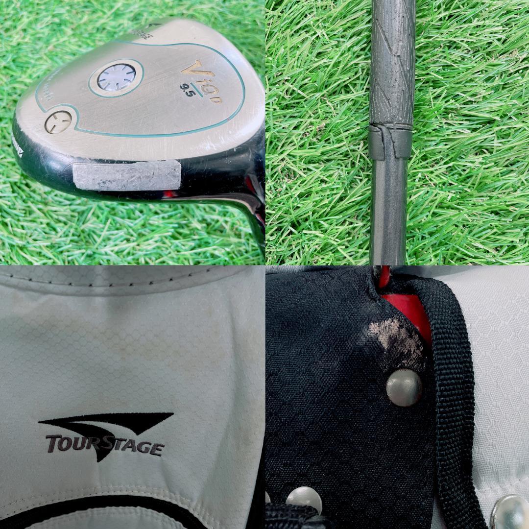 ツアーステージ ViQ メンズ ゴルフクラブ セット 14本 ミズノ　N2226