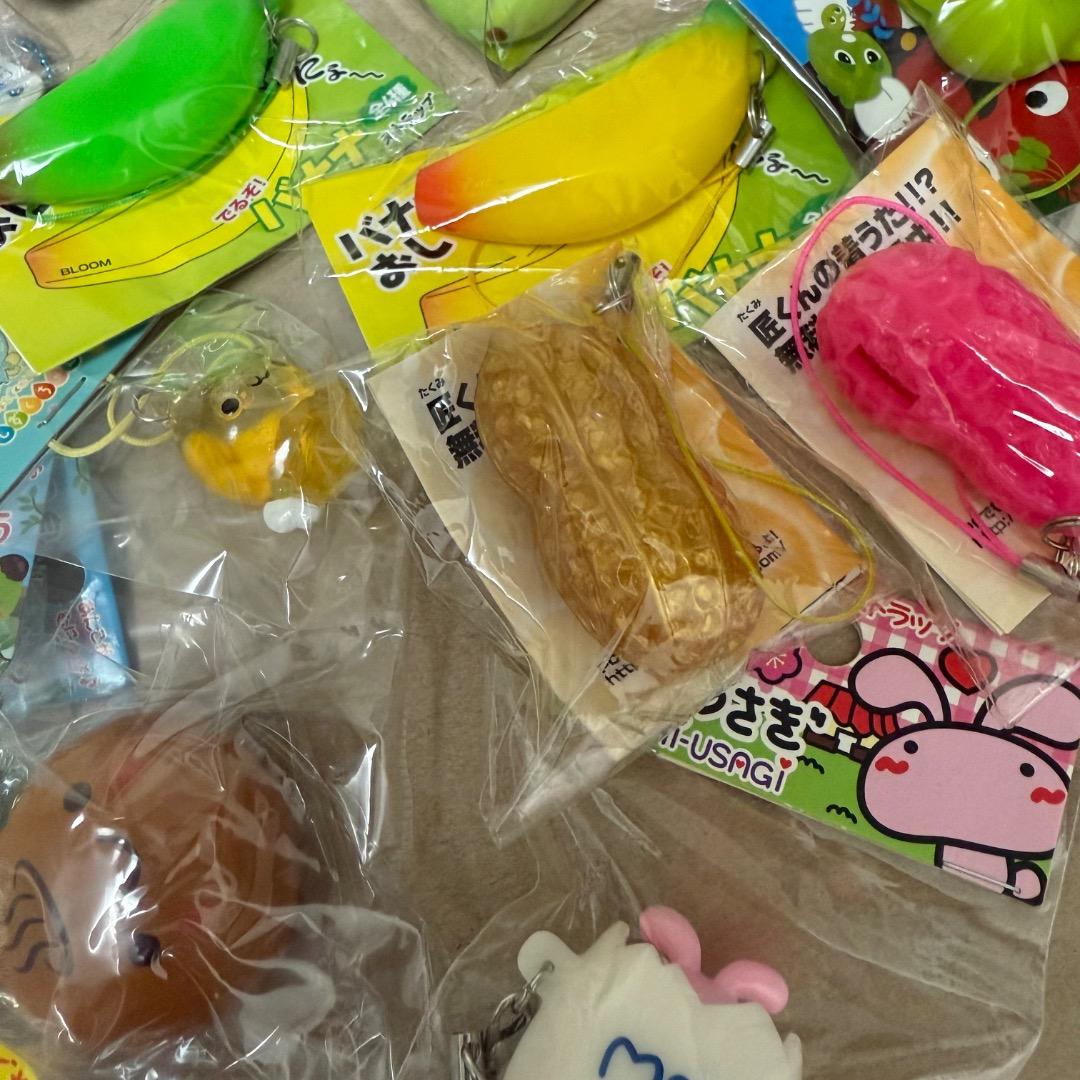 スクイーズ　ブルーム　BLOOM でるぞ！ピーナッツ　バナナ　などセット