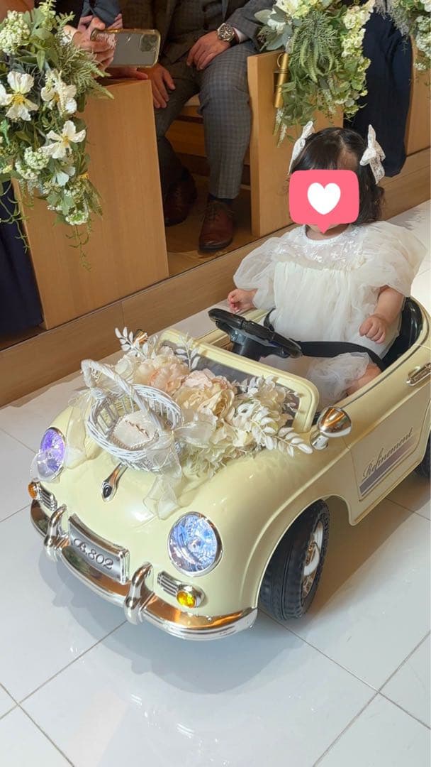 結婚式 リングボーイ リングガール ラジコンカー ドイツオールドタイプ