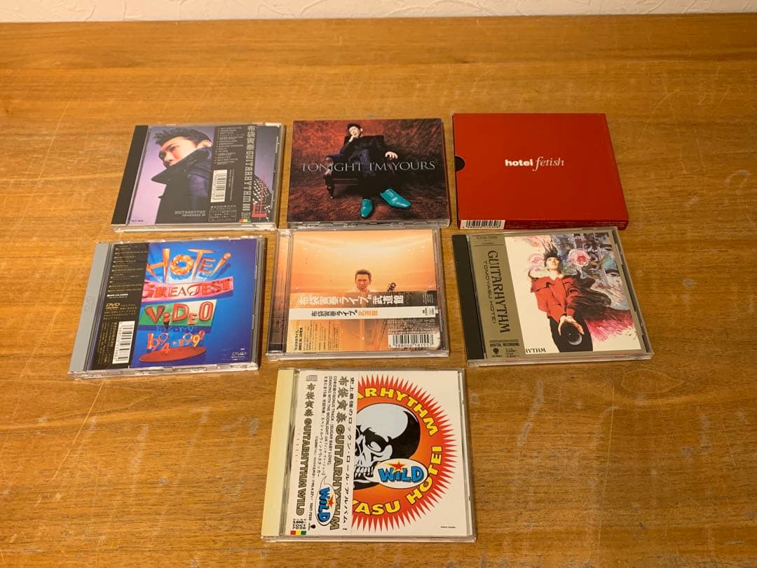 G0128-22★CD/DVD 吉川晃司　氷室京介　布袋寅泰　31点