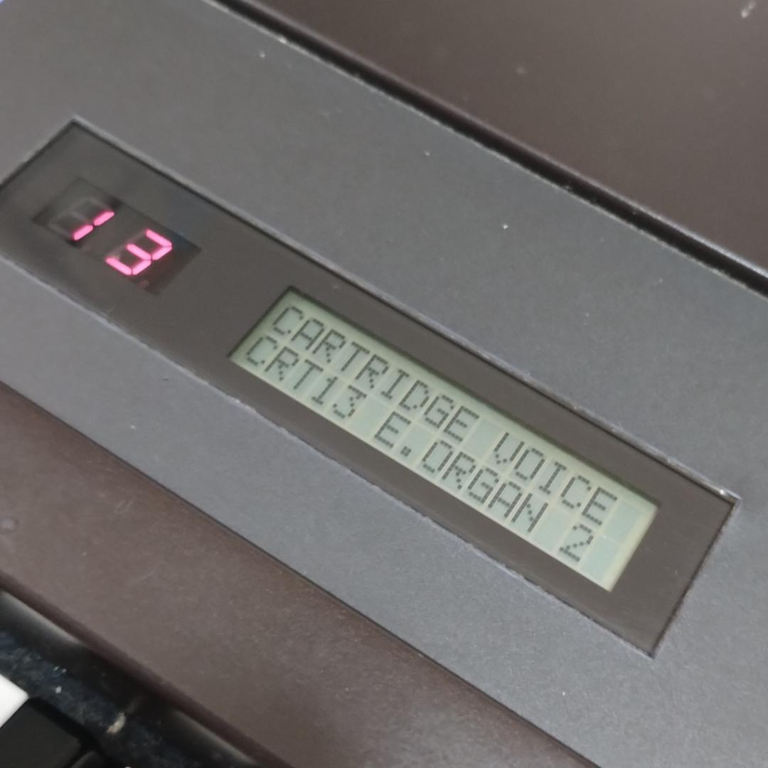 ヤマハ「 ROM 1 & 2 」DATA CARTRIDGE for DX7