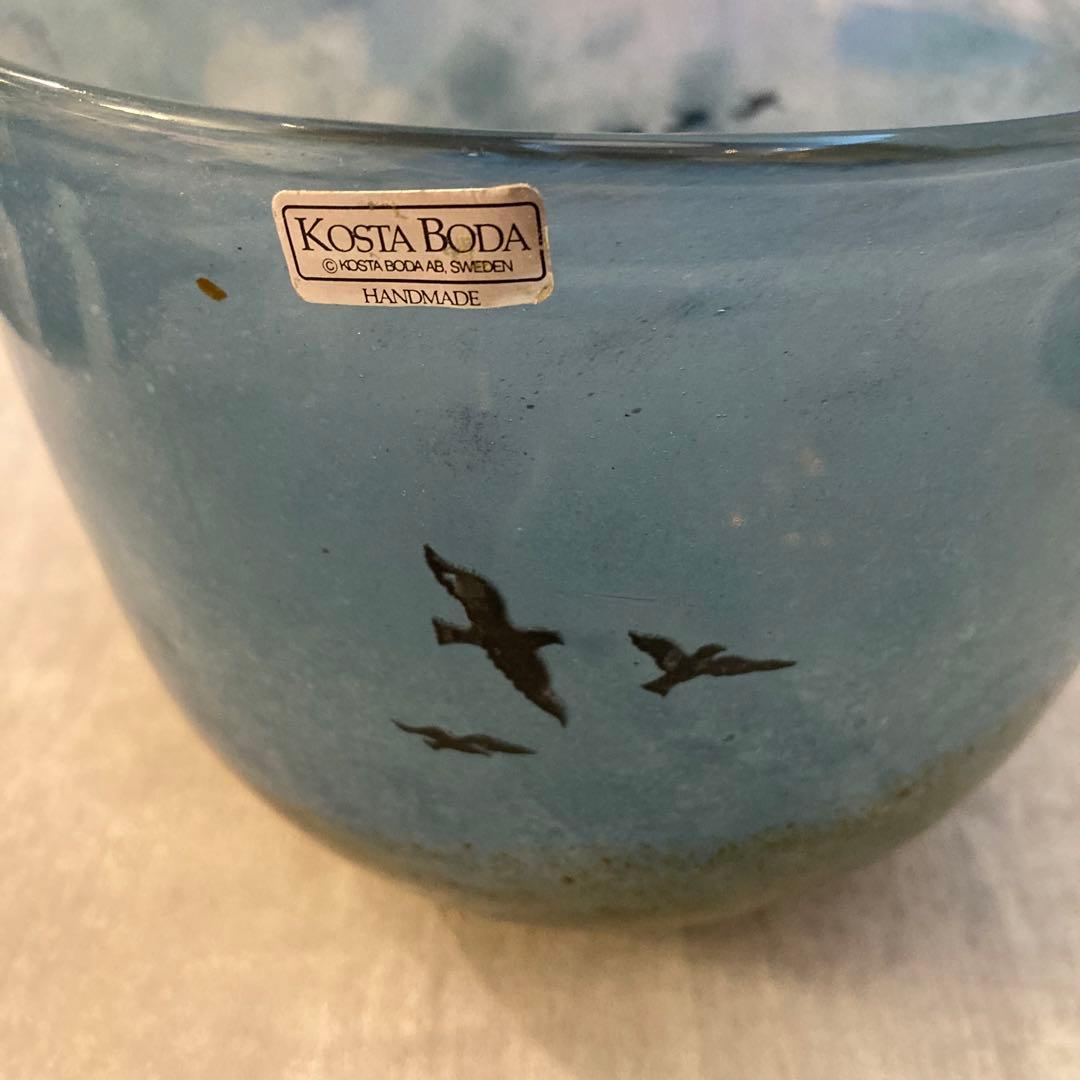 KOSTA BODA コスタボダ ガラスボウル シェルエングマン コスタボタ花瓶