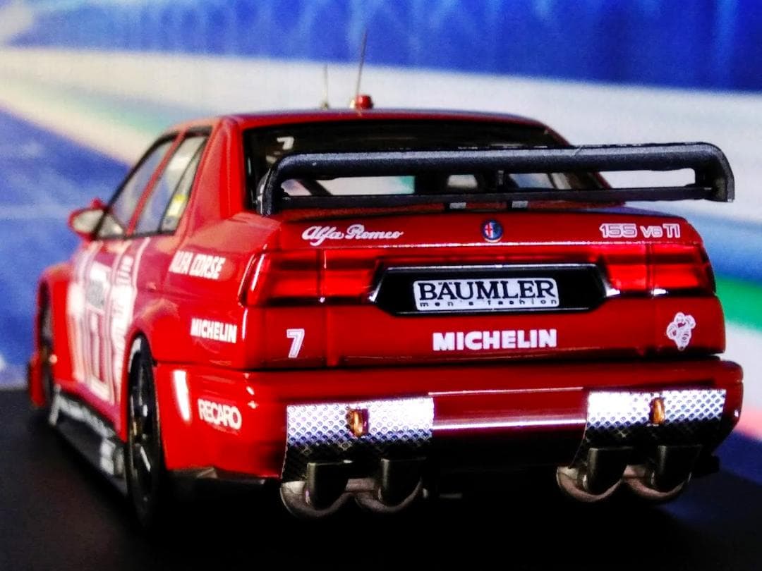 1/43 hpi-racing アルファロメオ 155V6 TI ♯7 DTM