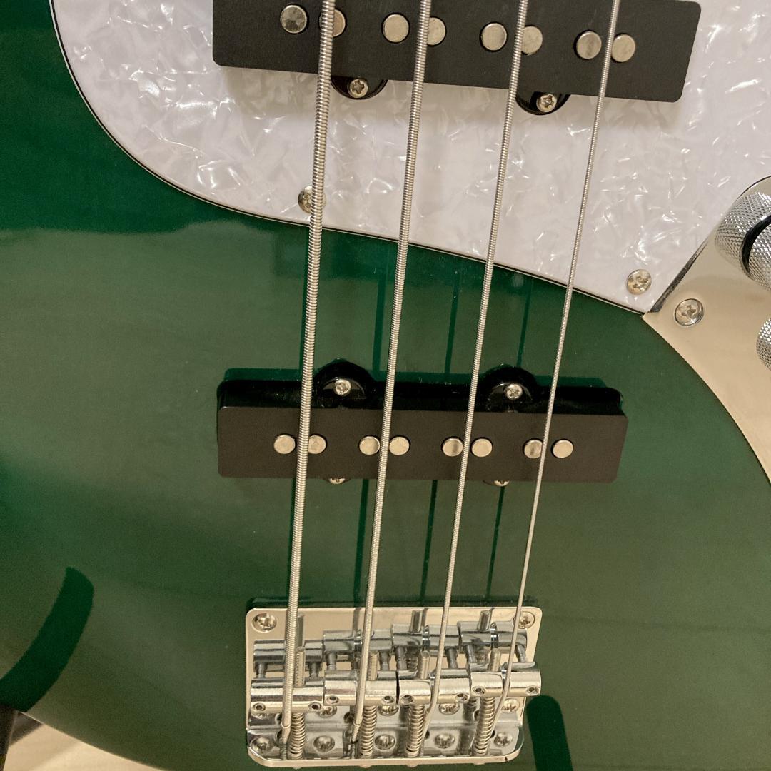【美品】SELDER JAZZ BASS ジャズベース グリーン エレキ JB