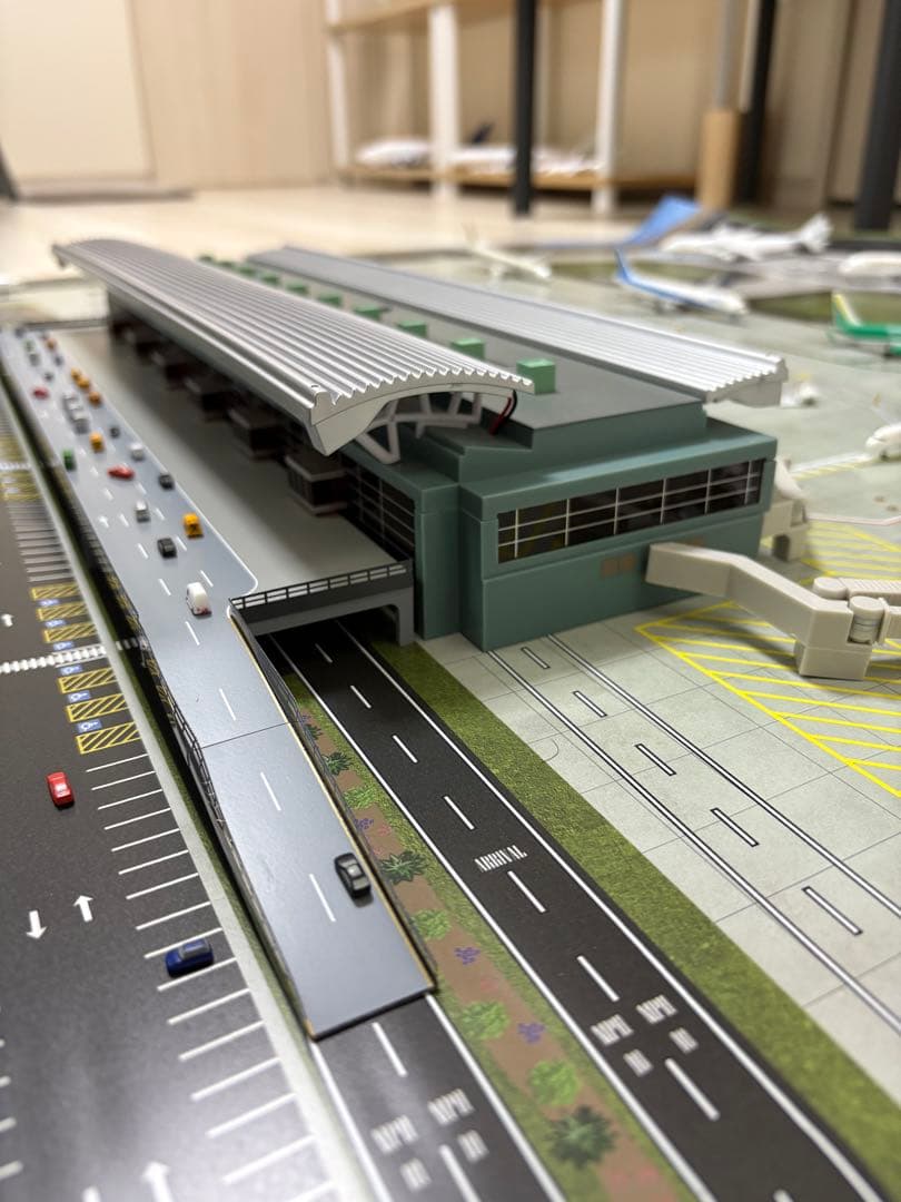 ①GJARPTB2 空港ターミナルビル　②GJAPS006 専用マット　セット