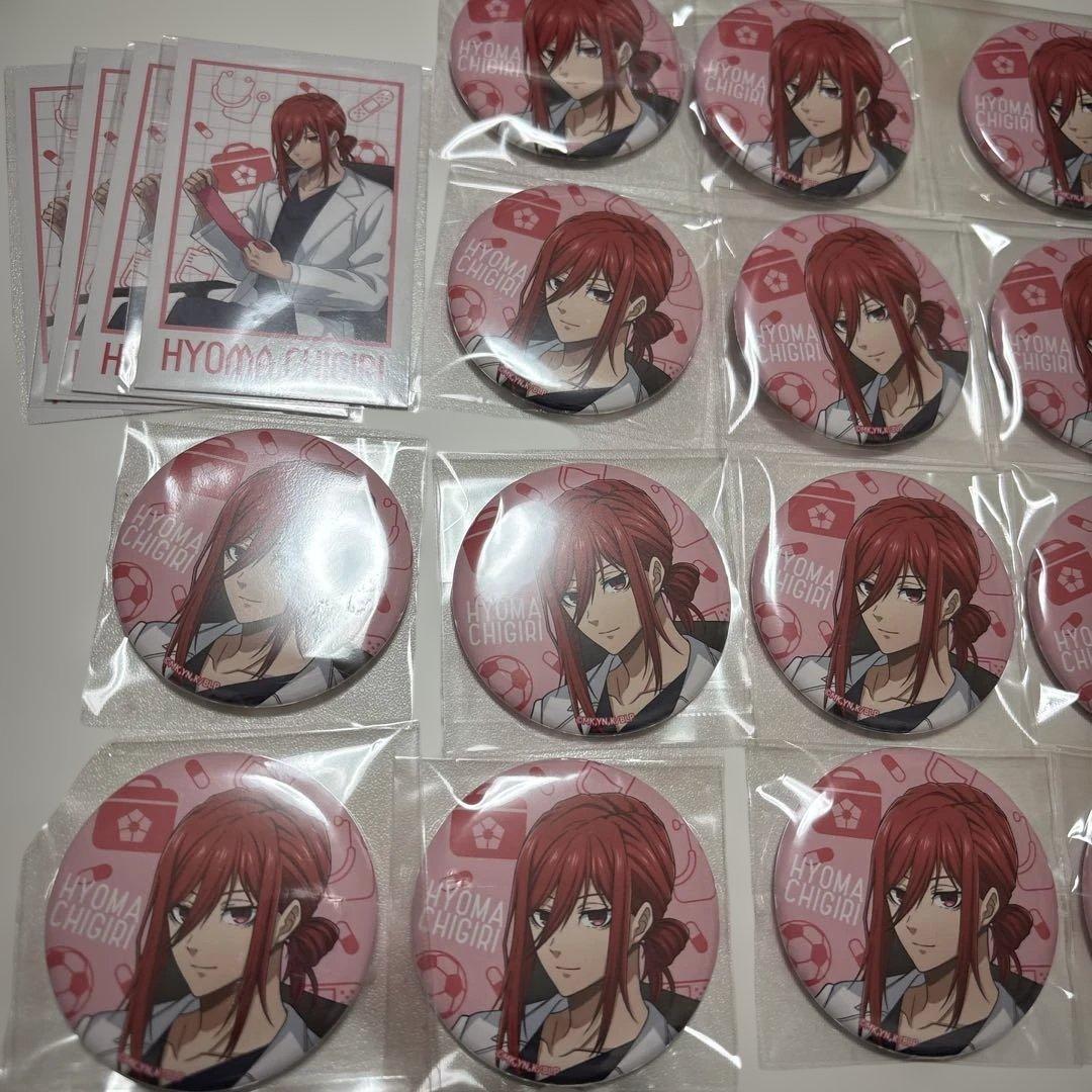 千切豹馬 ブルーロック診療所 缶バッジ、カード