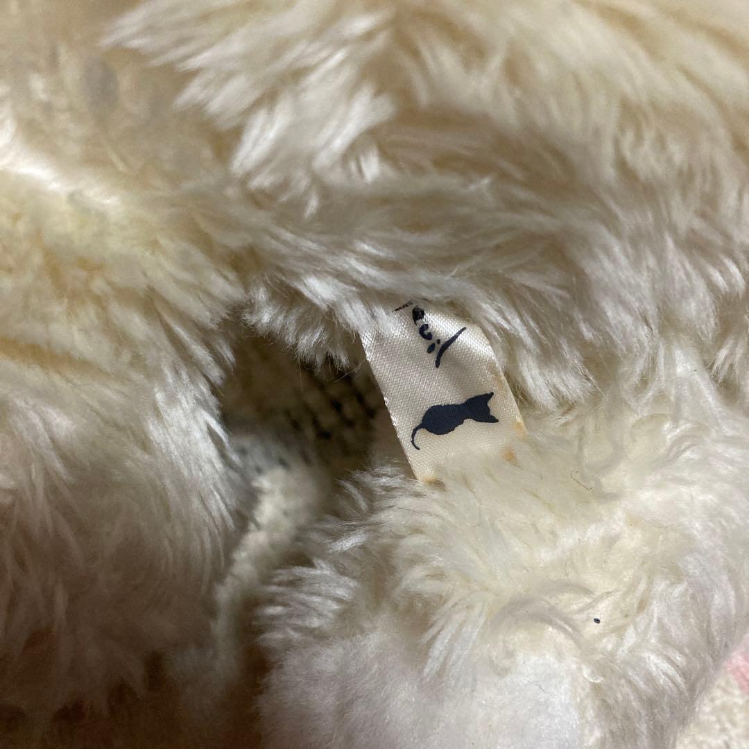 モンスイユ シロクマ ぬいぐるみ　中古品　MAY BLUE