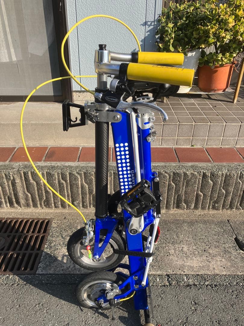 Pacific Carryme折りたたみ自転車カーボンパーツカスタムキャリーミー