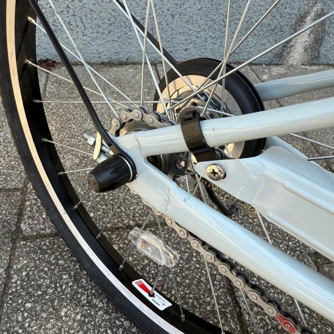 bikke j（ビッケj) 22インチ　ジュニア用自転車　ブルーグレー