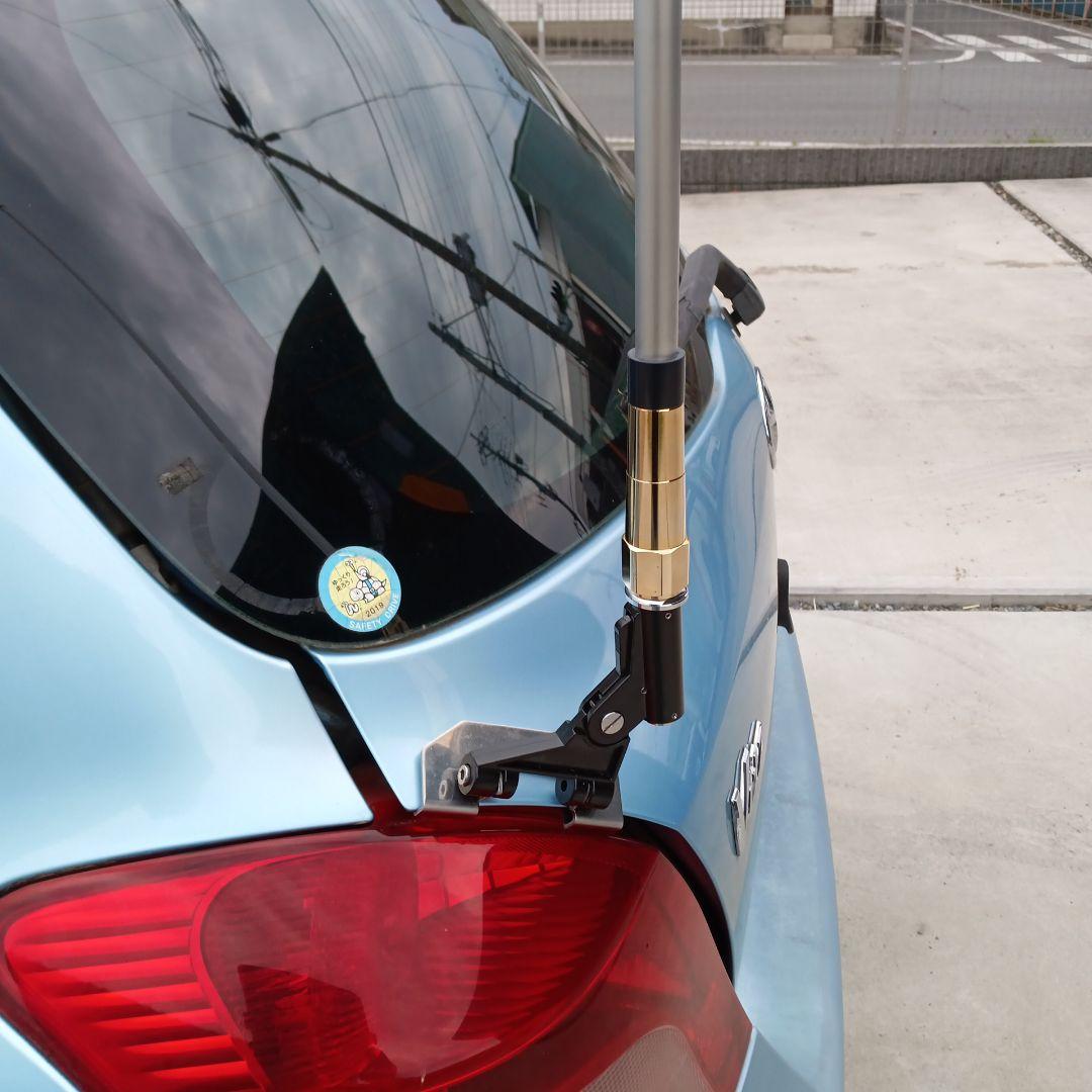 国産パイオニアパーソナルアンテナタイプ・取り付基台付き風林火山黒色