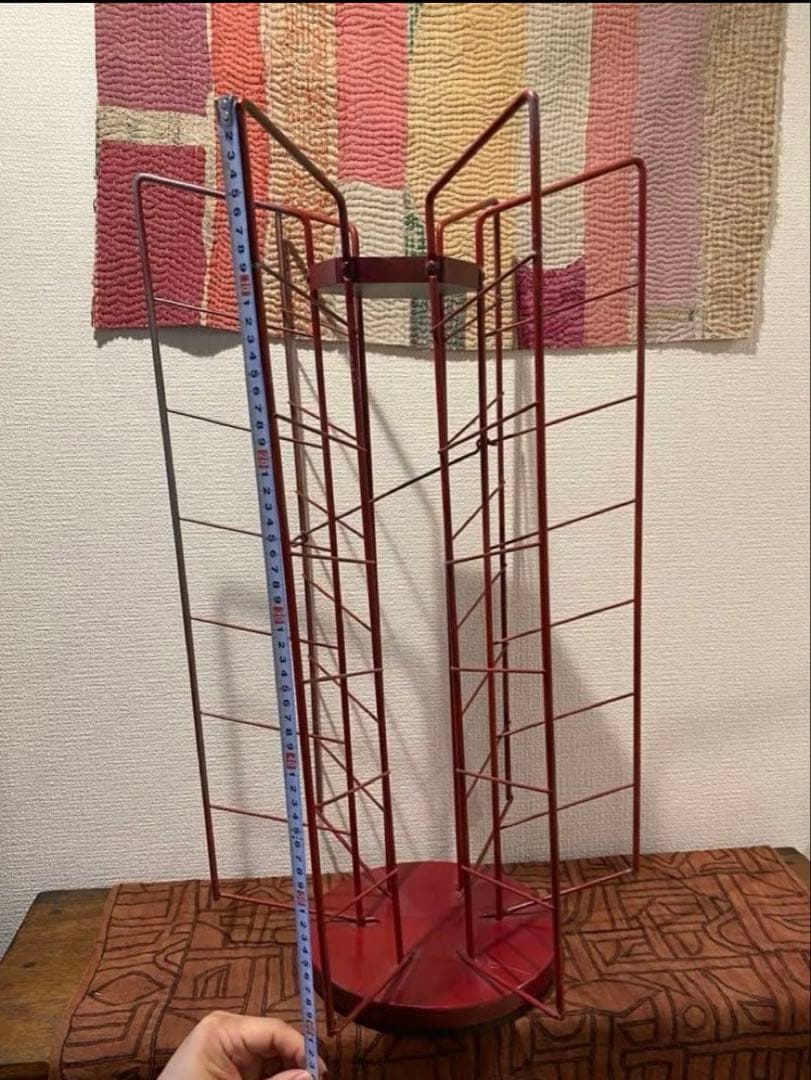 什器　回転ラック1台 古道具
