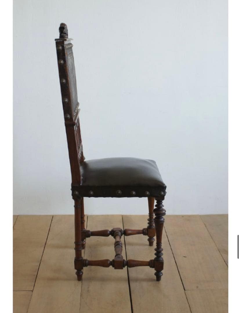 ポルトガルレザーチェア.c1 ディスプレイ用　リペア