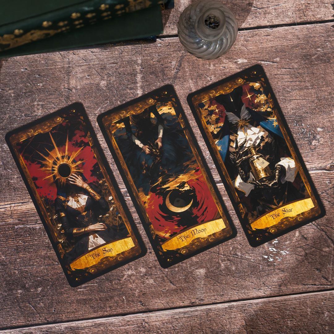 【訳あり特価】正規品タロットカード✨超美麗✨希少品 ダークなアリスの世界のデッキ