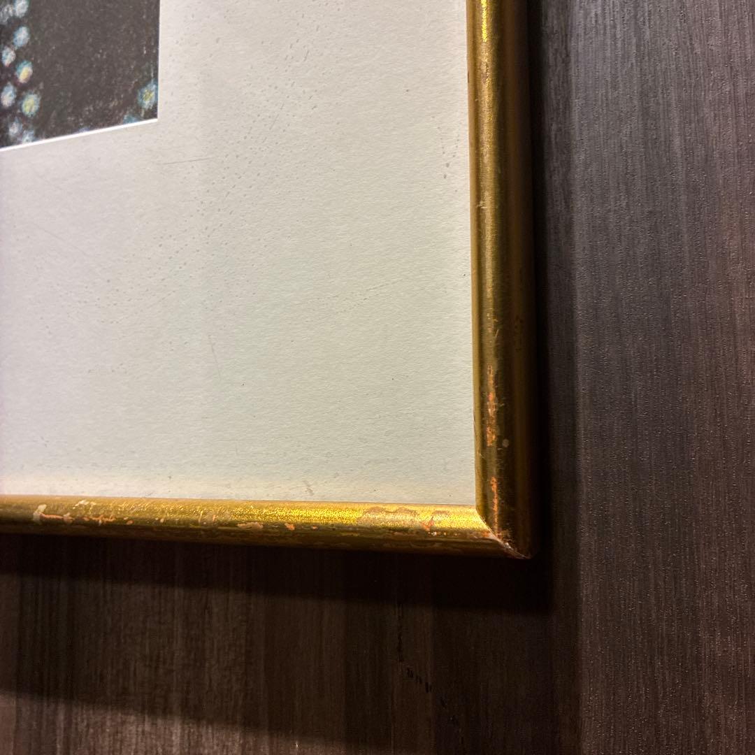 カシニョール直筆サイン リトグラフ 額装 E.A. バルバラ