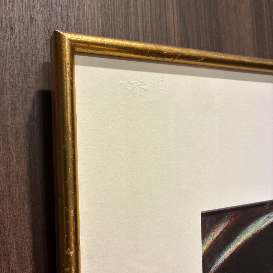 カシニョール直筆サイン リトグラフ 額装 E.A. バルバラ