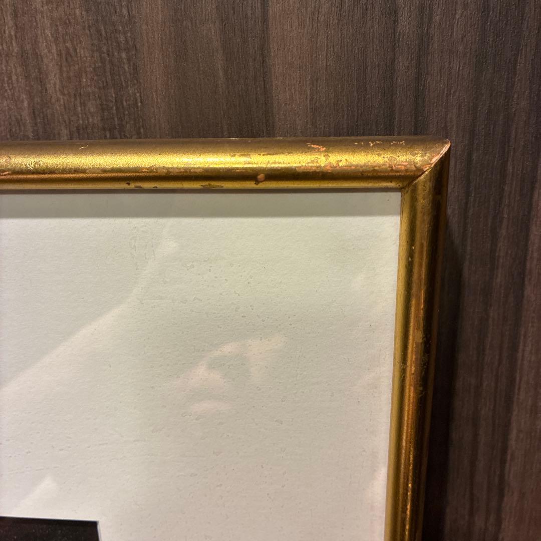 カシニョール直筆サイン リトグラフ 額装 E.A. バルバラ